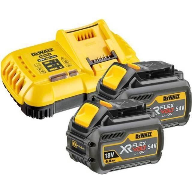 Batterioplader sæt DeWALT DCB118T2-QW - 2x Li‑Ion batterier