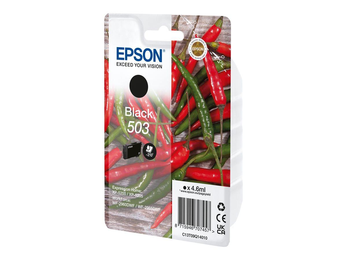Blækpatron sort Epson 503 - 4,6 ml