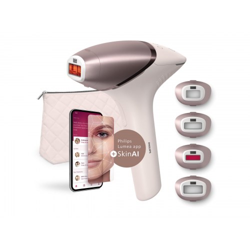 IPL hårfjerner Philips Lumea 9900 Series BRI977 - pink guld