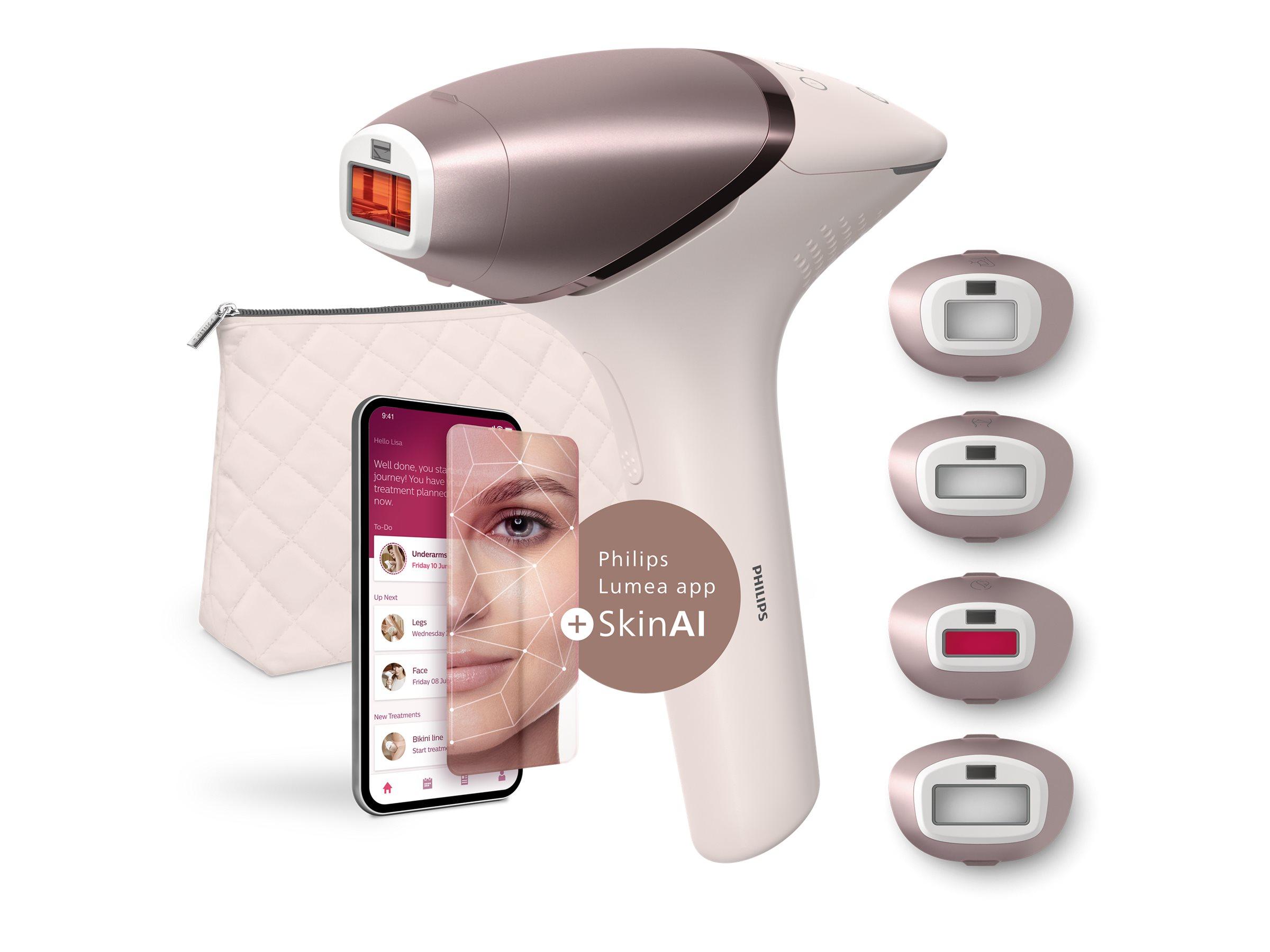 IPL hårfjerner Philips Lumea 9900 Series BRI977 - pink guld