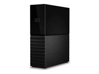WD My Book WDBBGB0220HBK-EESN - Harddisk - 22 TB - ekstern (stationær) - USB 3.2 Gen 1