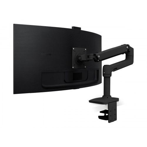 Skærmholder med arm - Ergotron LX, sort, op til 34"