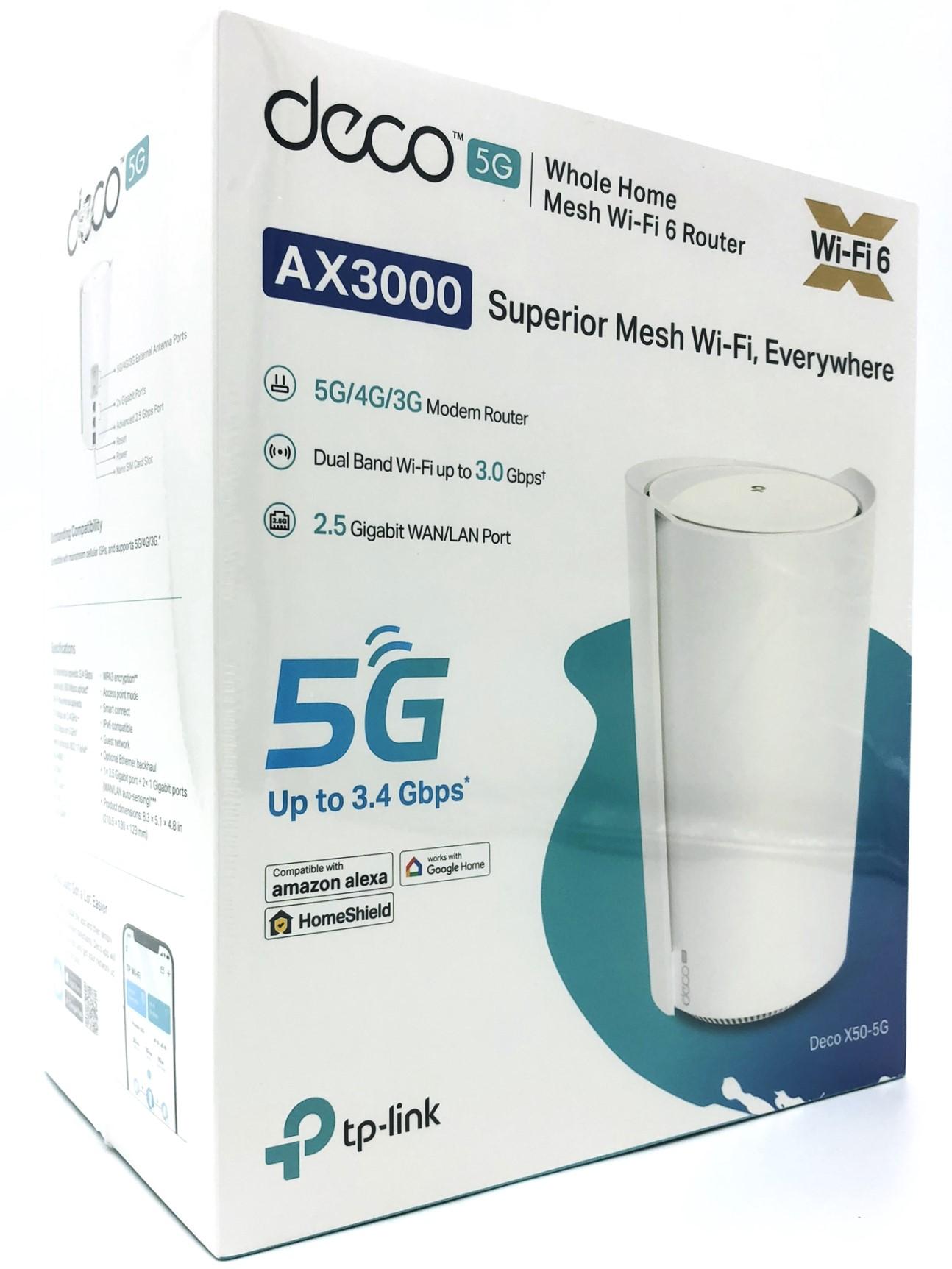 Wi-Fi 6 mesh router TP-Link Deco X50-5G V1 (1-pack)