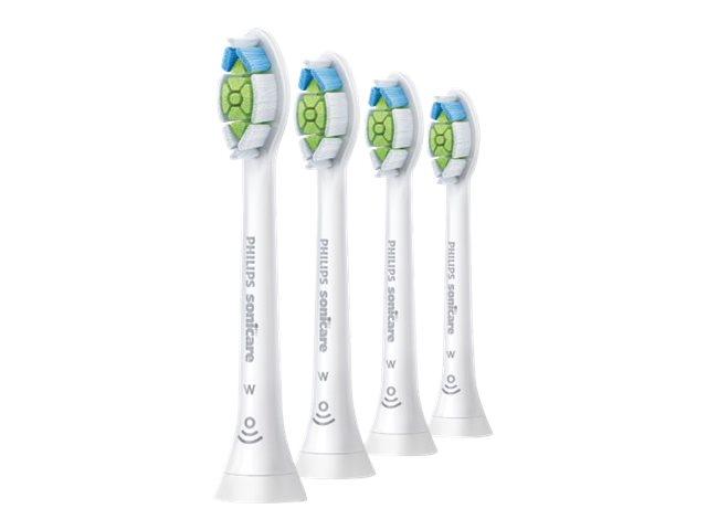 Tandbørstehoveder Philips Sonicare W Optimal White HX6064 - hvid (4-pak)