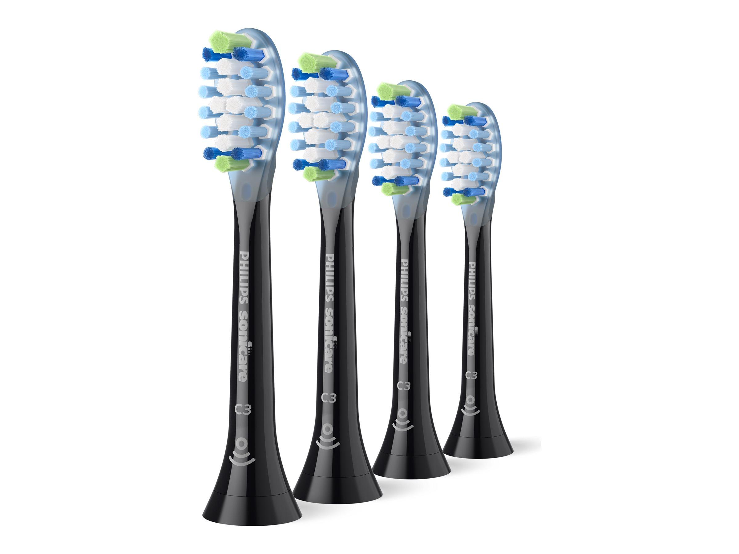 Philips Tandbørstehoveder Sonicare A3 Premium All-inOne HX9094 - replacement brushhead - black