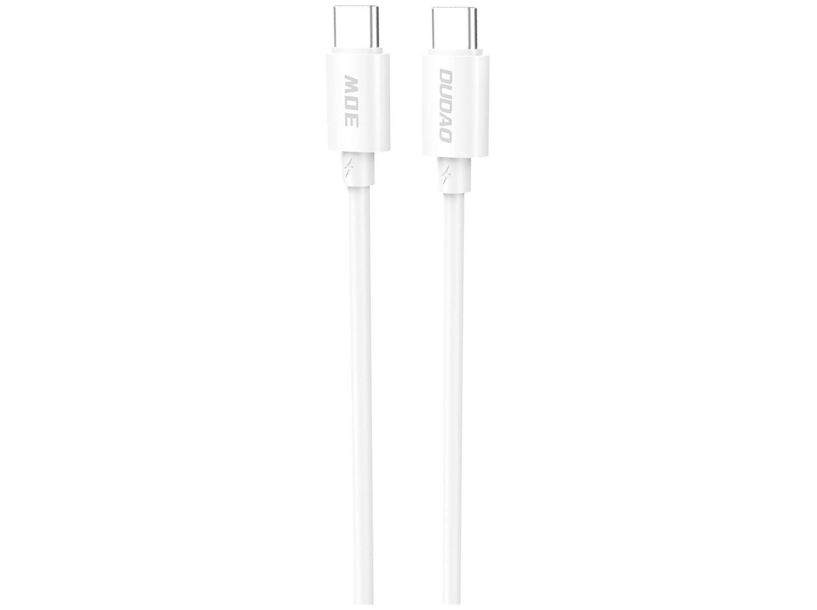 USB-C til USB-C-kabel Dudao L4C 2 m - hvid