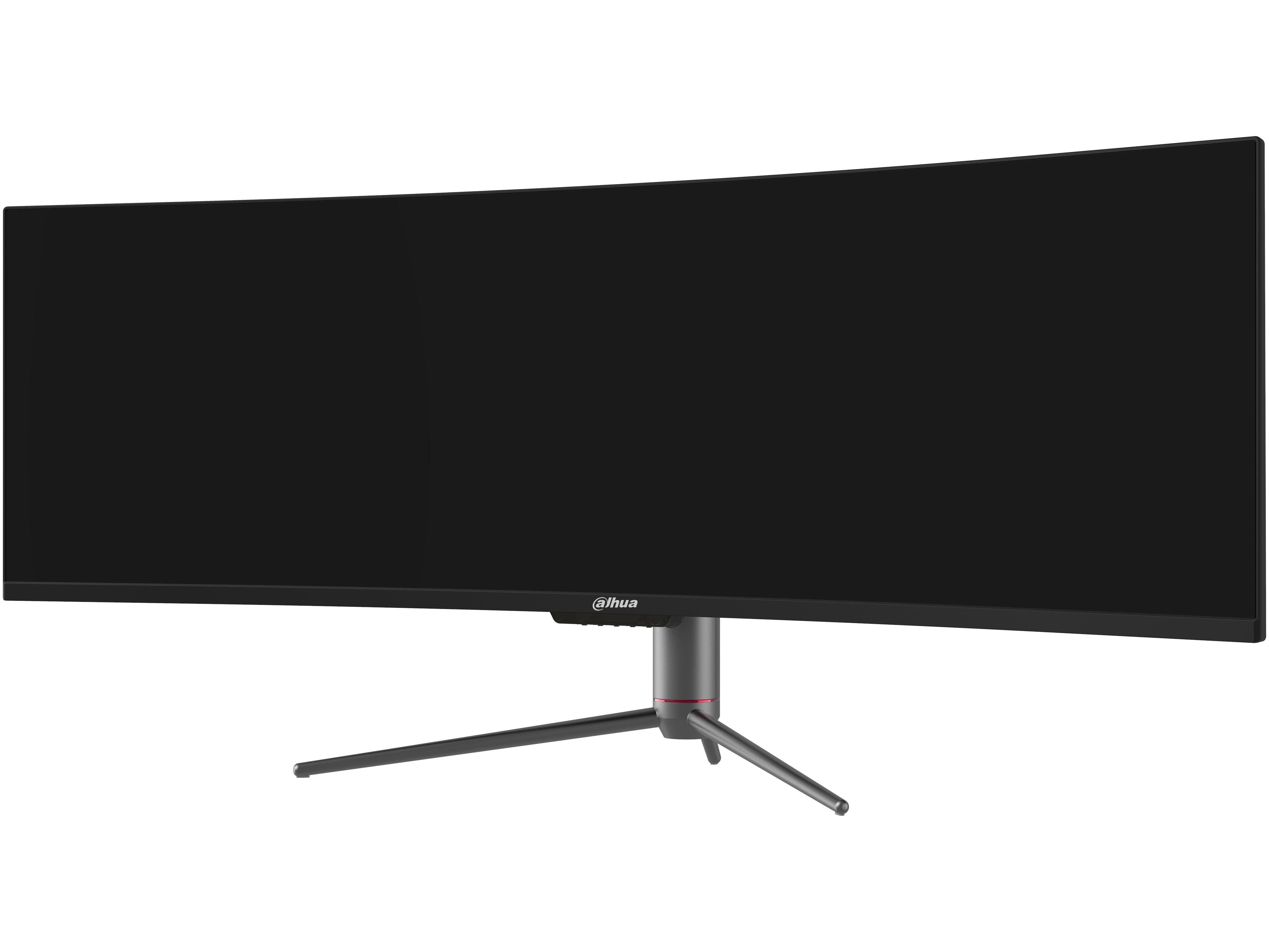 Dahua DHI-LM49-EW410CA - LED-skærm - gaming - kurvet - 49 - 5120 x 1440 @ 120 Hz - VA - 400 cd/m² - 3000:1 - 1 ms - HDMI, DisplayPort, USB-C - højtalere - sort
