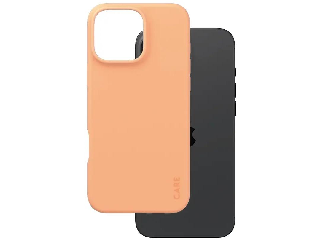 Mobilcover PanzerGlass CARE Fashionable Case Peachy til iPhone 16 Pro Max - fersken
