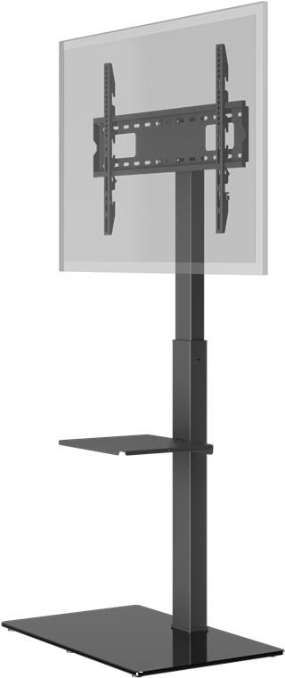 TV gulvstander Goobay Basic L, sort - til 37-70" skærme