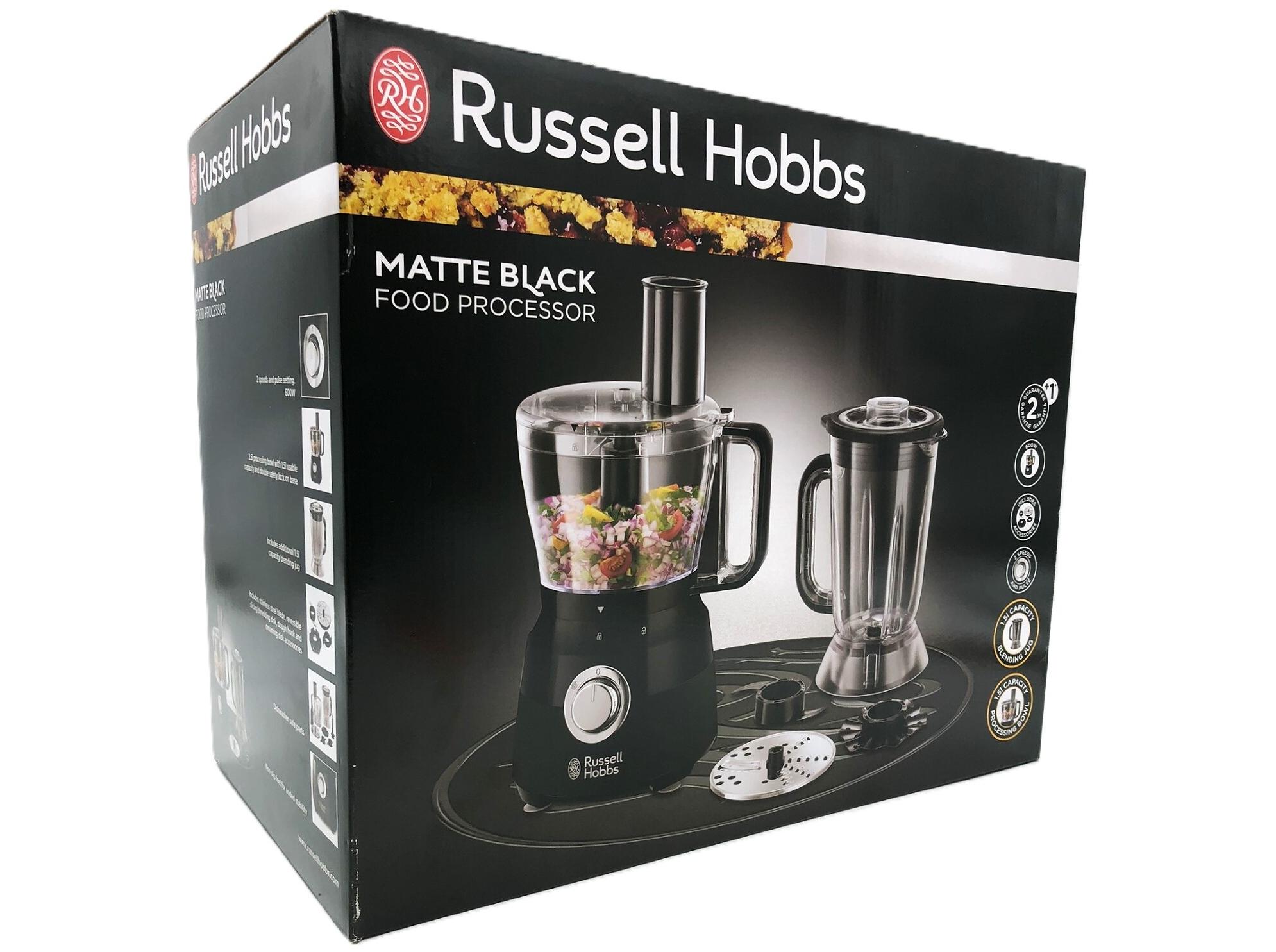 Foodprocessor Russell Hobbs 2,5 l - matsort, 600 W