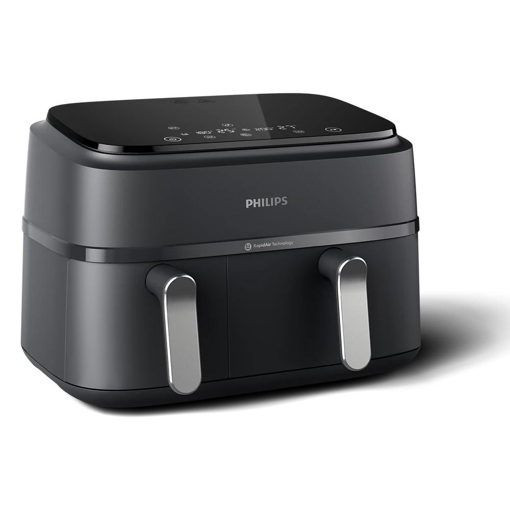 Airfryer Philips 3000 Series Dual Basket 9 l 2.750 W sort/sølv