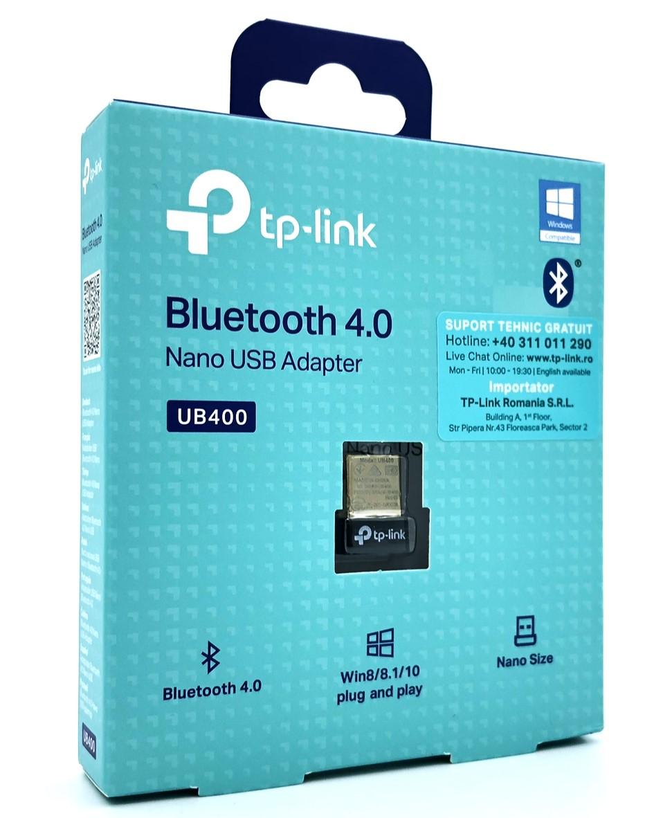 TP-Link UB400 Bluetooth 4.0 nano USB-adapter, trådløs netværksadapter til Windows