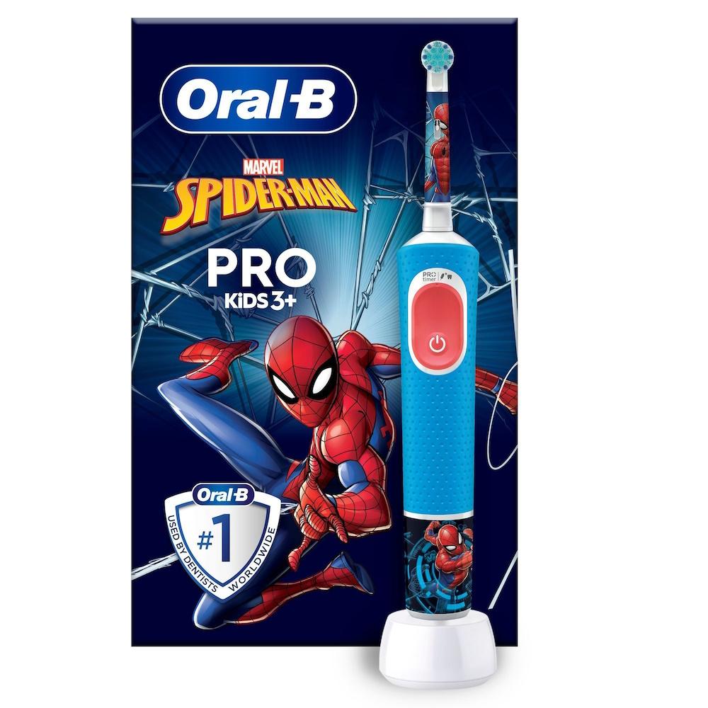 Elektrisk tandbørste til børn Oral-B Vitality Pro 103 Kids Spiderman