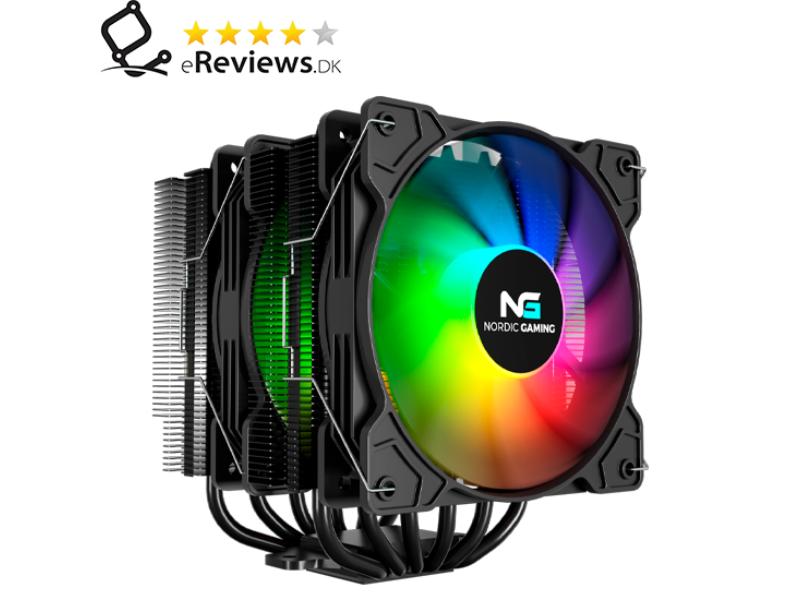 CPU-køler Nordic Gaming AC200 2-pack 120 mm - sort