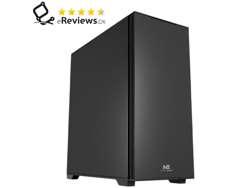 ATX kabinet Nordic Gaming Mute Silent Tower - sort