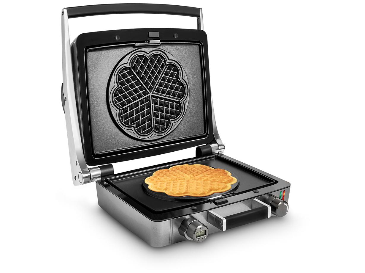 Fritel CW 3668, 4 vaffel/vafler, Hjerte (form), Anthracit, 1600 W, 335 mm, 340 mm
