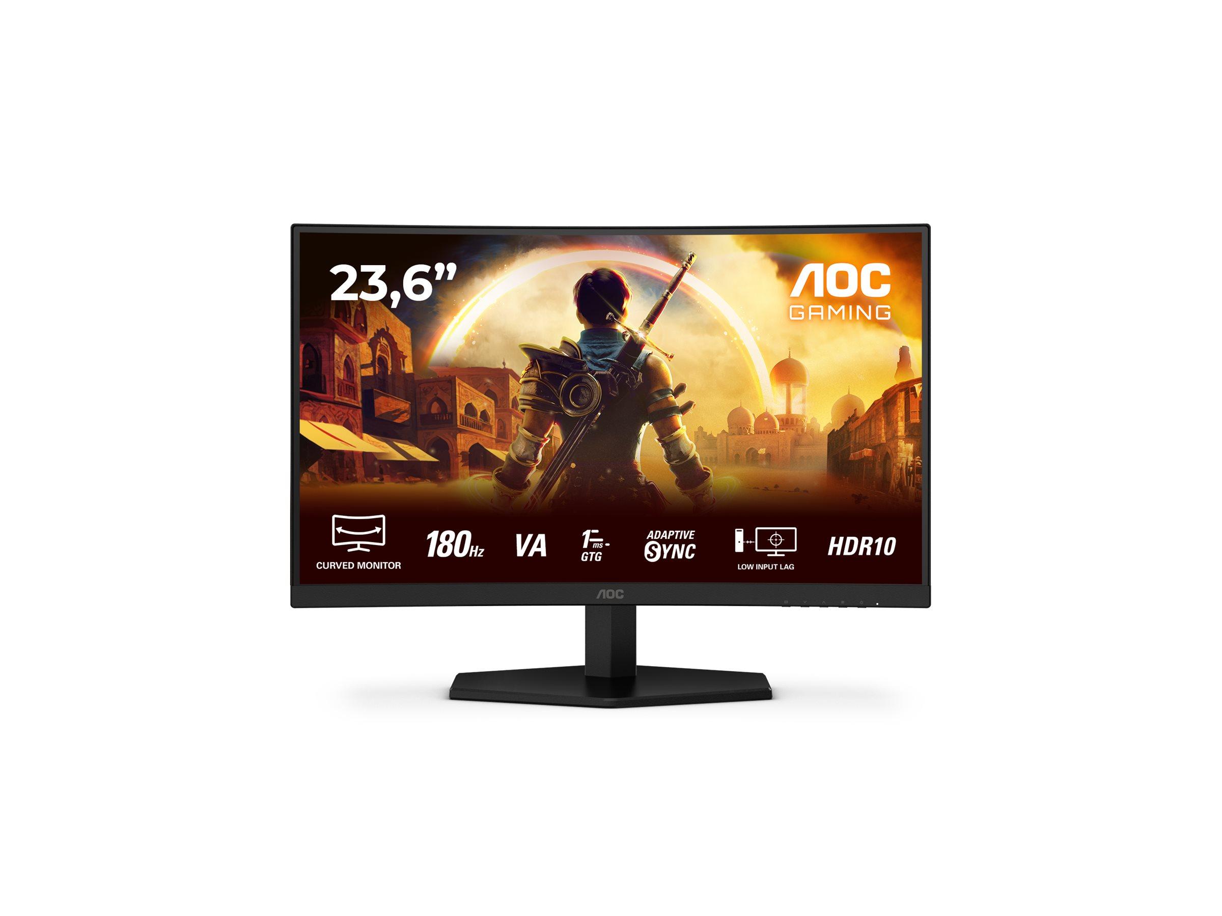 Gaming skærm AOC C24G42E 24" kurvet VA, Full HD, 180 Hz