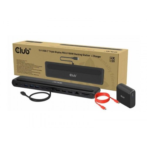 Dockingstation Club 3D CSV-2541 USB-C