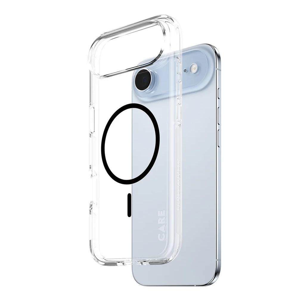 CARE by PanzerGlass Flagship Case Transparent Urban Explorer w. Black MagSafe iPhone Air