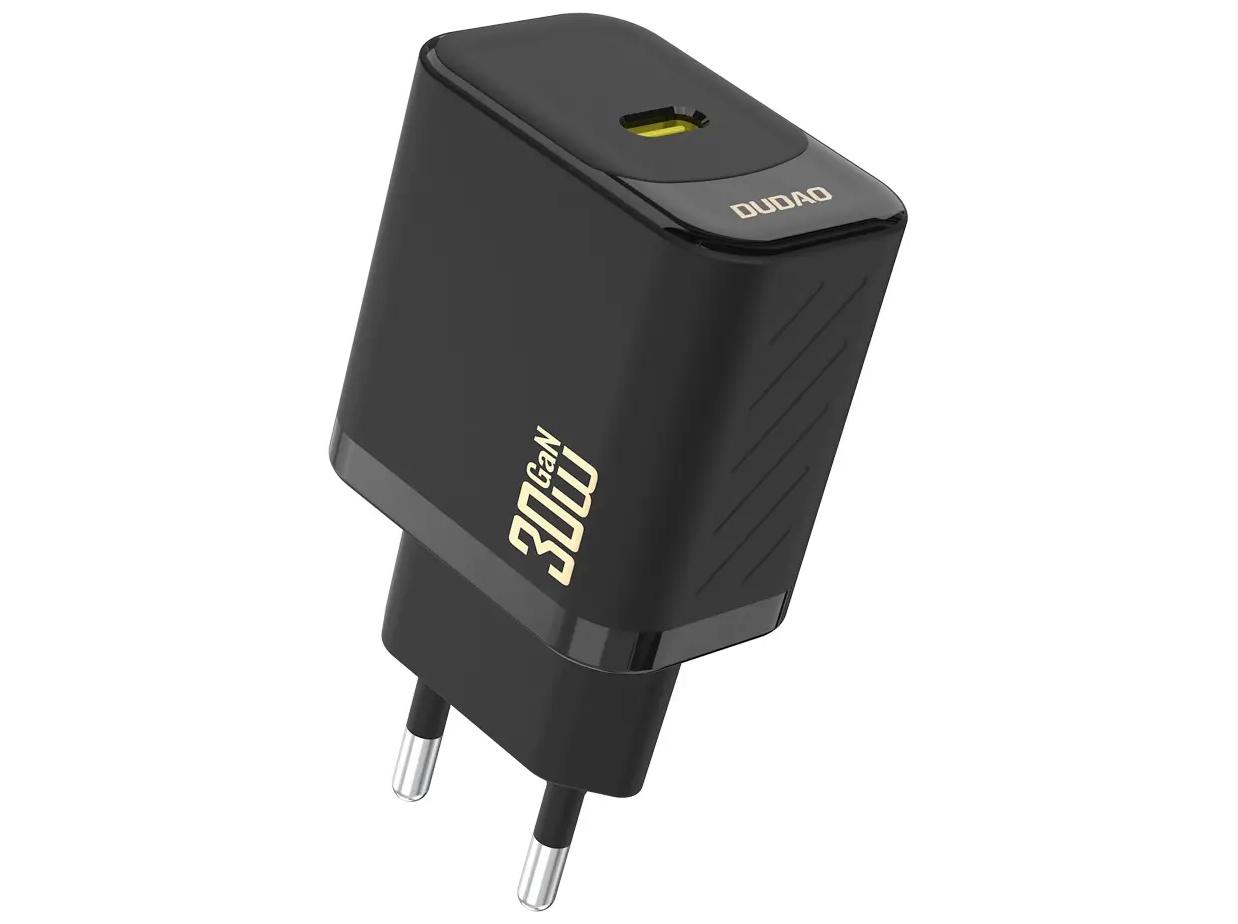 USB-C oplader Dudao A27PEU 30 W GaN - sort