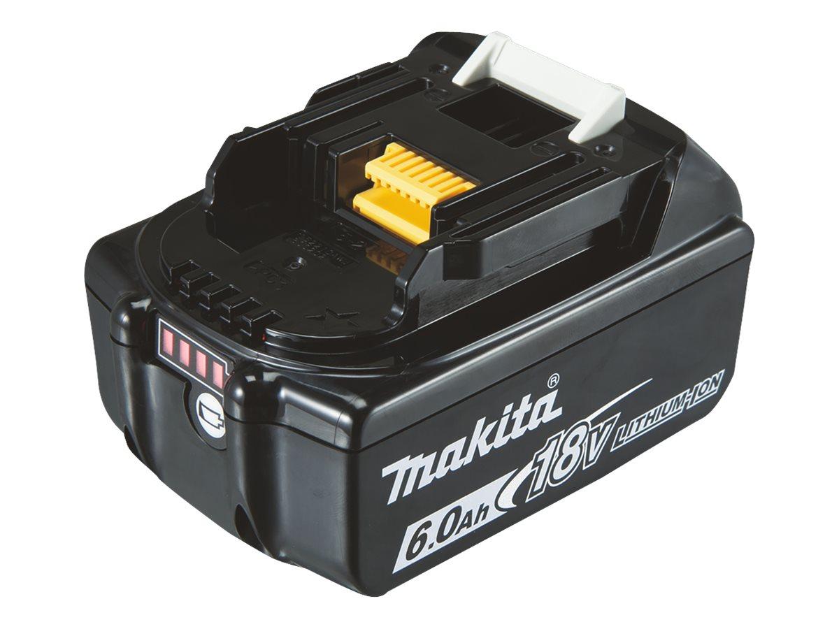 Batteri 18V Li-ion 6,0 Ah - Makita BL1860B