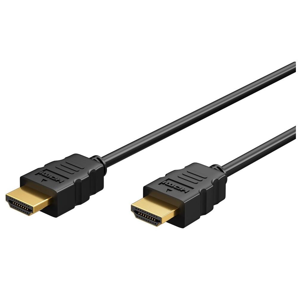HDMI-kabel Goobay Essential HDMI 2.0 4K 60 Hz 10 m - sort
