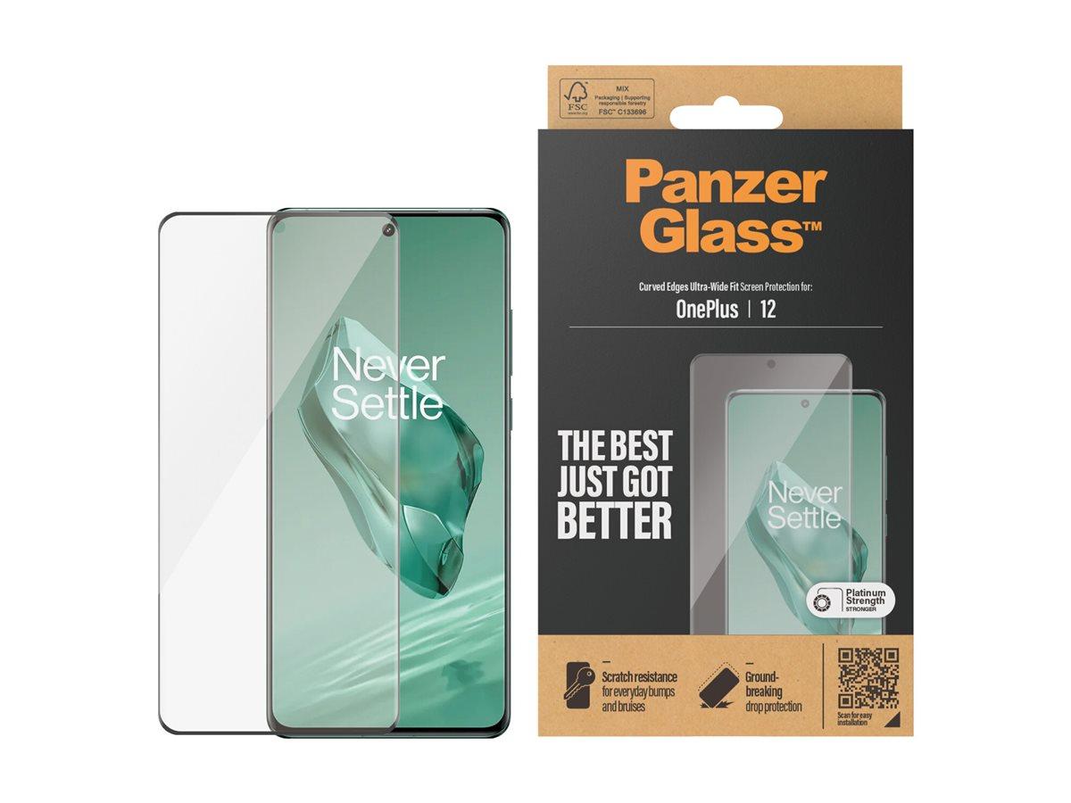 PanzerGlass - Skærmbeskytter for mobiltelefon - ultrabred pasform - for OnePlus 12