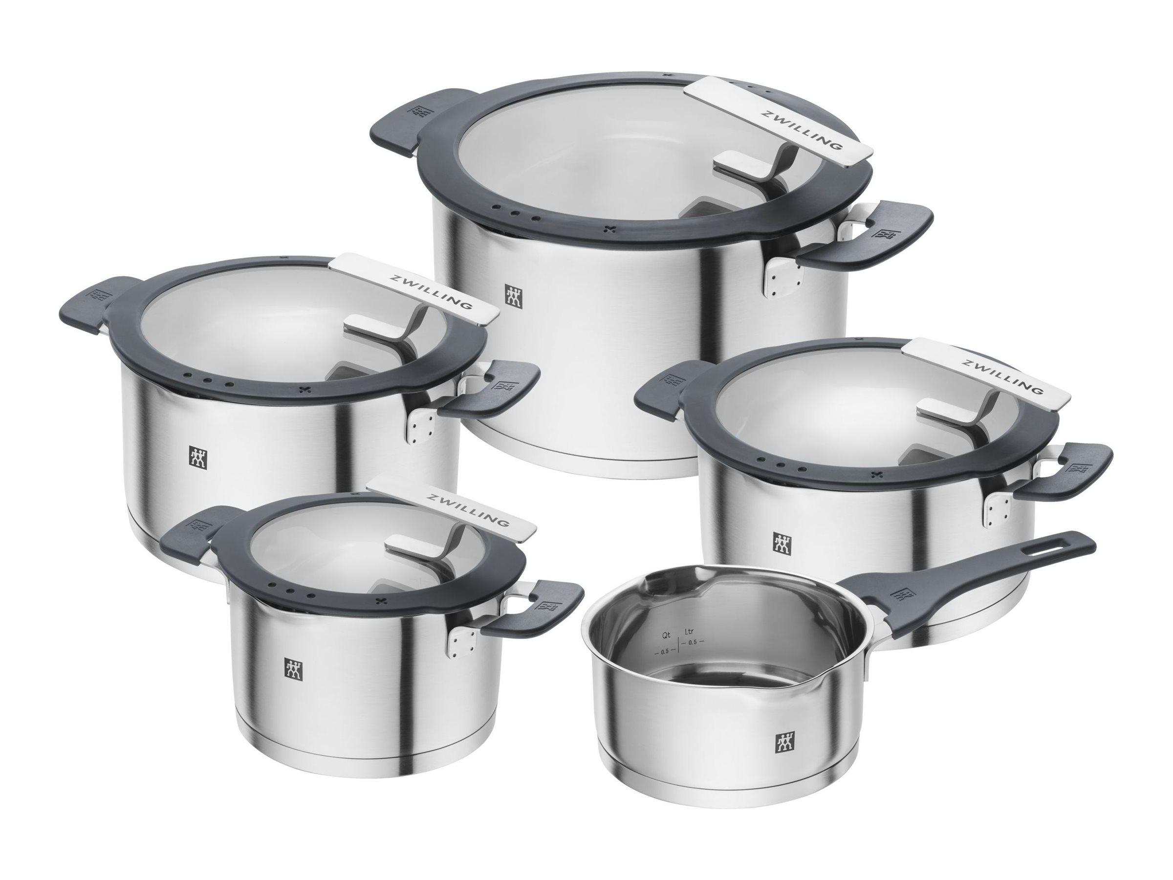Grydesæt ZWILLING Simplify - 5 dele - sølv