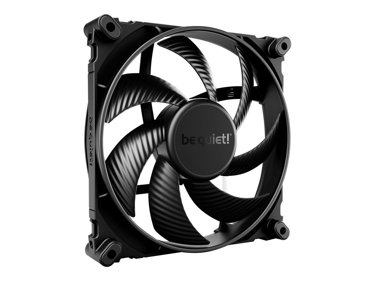 Kabinetblæser be quiet! Silent Wings 4 140 mm PWM - sort (1-pak)