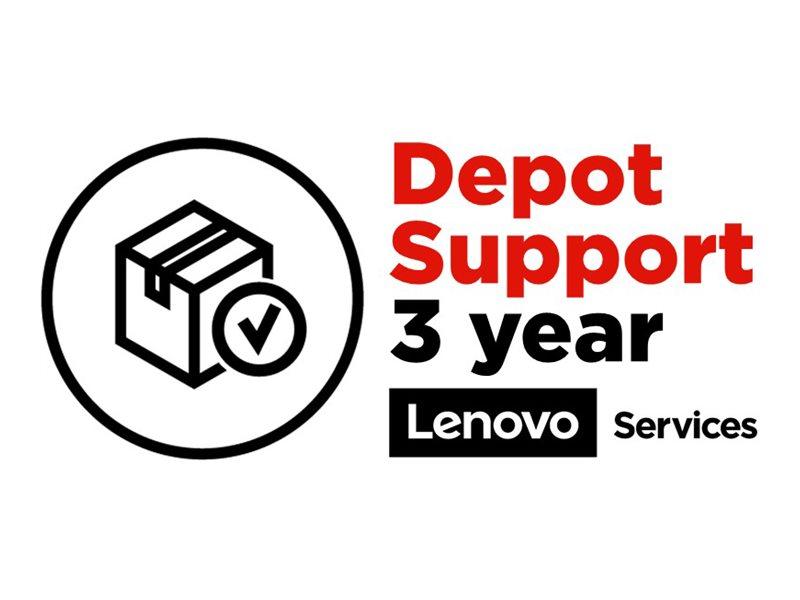 Lenovo Depot/Customer Carry-In Upgrade Support opgradering 3år