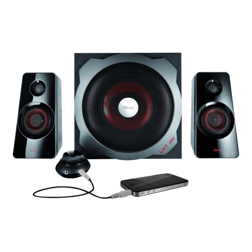 PC højttalersystem Trust GXT 38 2.1 - sort