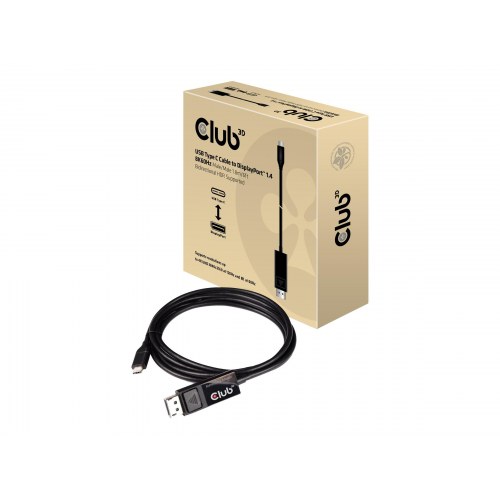 USB-C til DisplayPort videoadapterkabel Club 3D CAC-1557