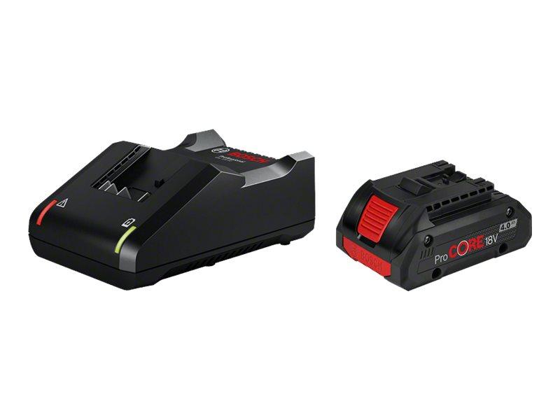 Batterioplader Bosch ProCORE18V Professional starter-sæt 4,0 Ah