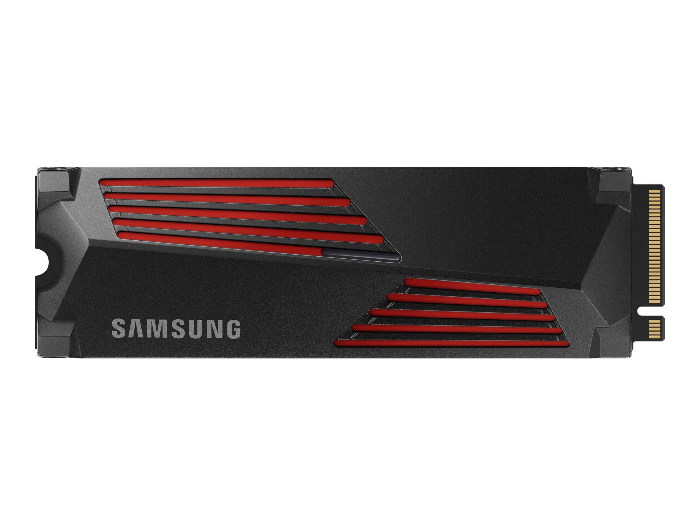 SSD harddisk Samsung 990 PRO 2TB M.2 NVMe PCIe 4.0 med heatsink