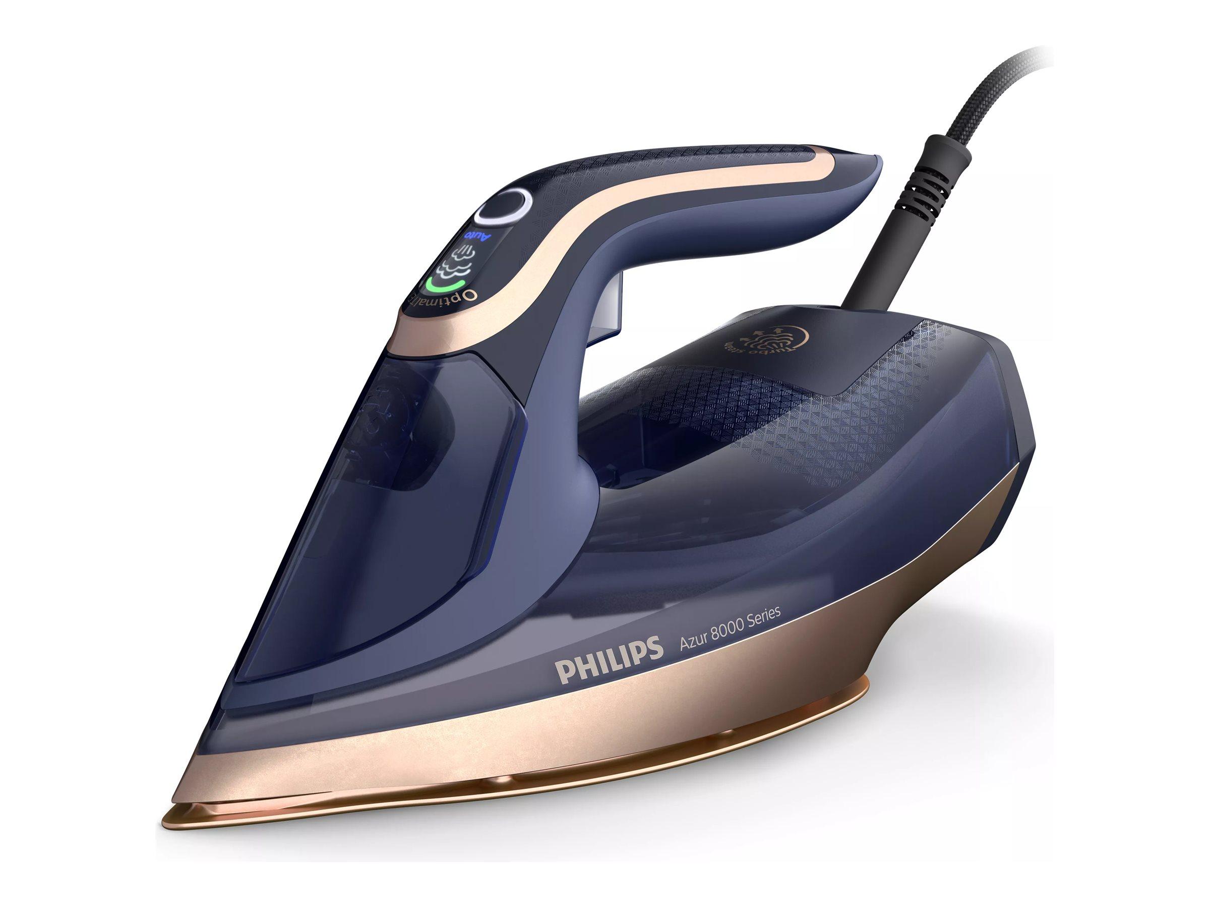 Dampstrygejern Philips Azur 8000 Series DST8050, 3.000 W, mørkeblå