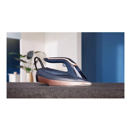 Dampstrygejern Philips Azur 8000 Series DST8050, 3.000 W, mørkeblå