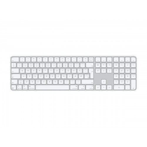 Tastatur Apple Magic Keyboard med Touch ID og numerisk tastatur - dansk