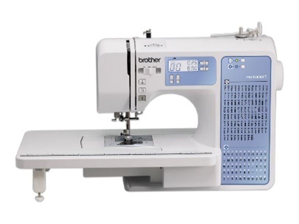 Symaskine Brother FS100WT - computerstyret, blå/hvid