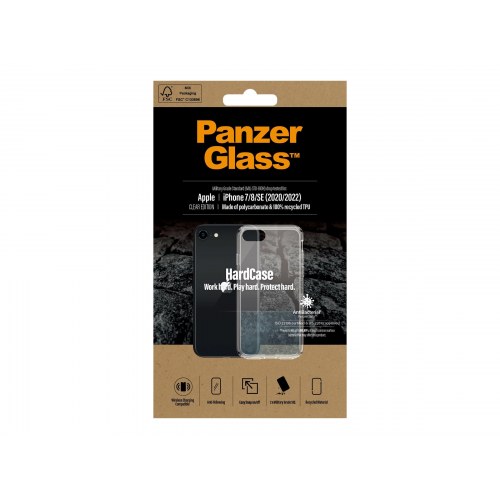 Mobilcover PanzerGlass HardCase Clear Edition til iPhone SE (2./3. generation) - klar