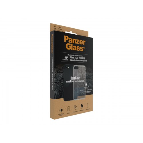 Mobilcover PanzerGlass HardCase Clear Edition til iPhone SE (2./3. generation) - klar