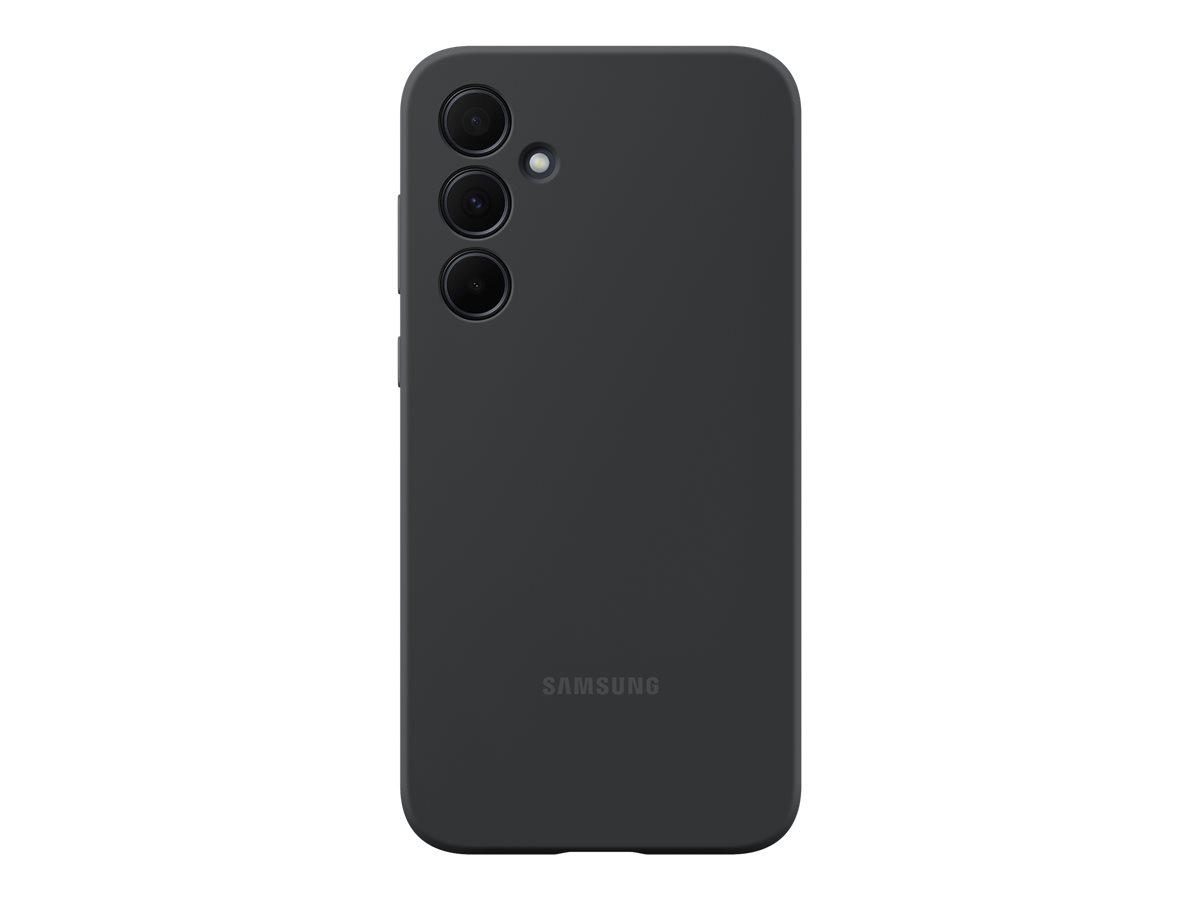 Mobilcover Samsung EF-PA356 i silikone til Galaxy A35 - sort