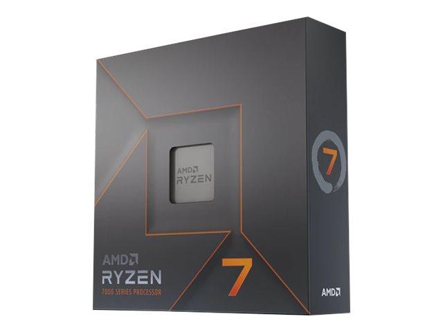 AMD Ryzen 7 7700X 4,5 GHz 8-kerne processor til AM5, 16 tråde, Tray - uden køler
