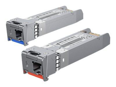 SFP+ transceivermodul 10 GbE - Ubiquiti, 10GBASE?BiDi, LC singlemode, 10 km (2?pak) billede