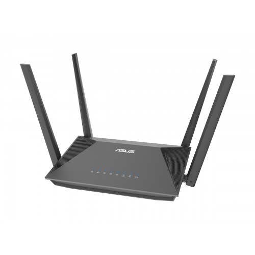 Trådløs router ASUS RT-AX52 Wi-Fi 6 - sort