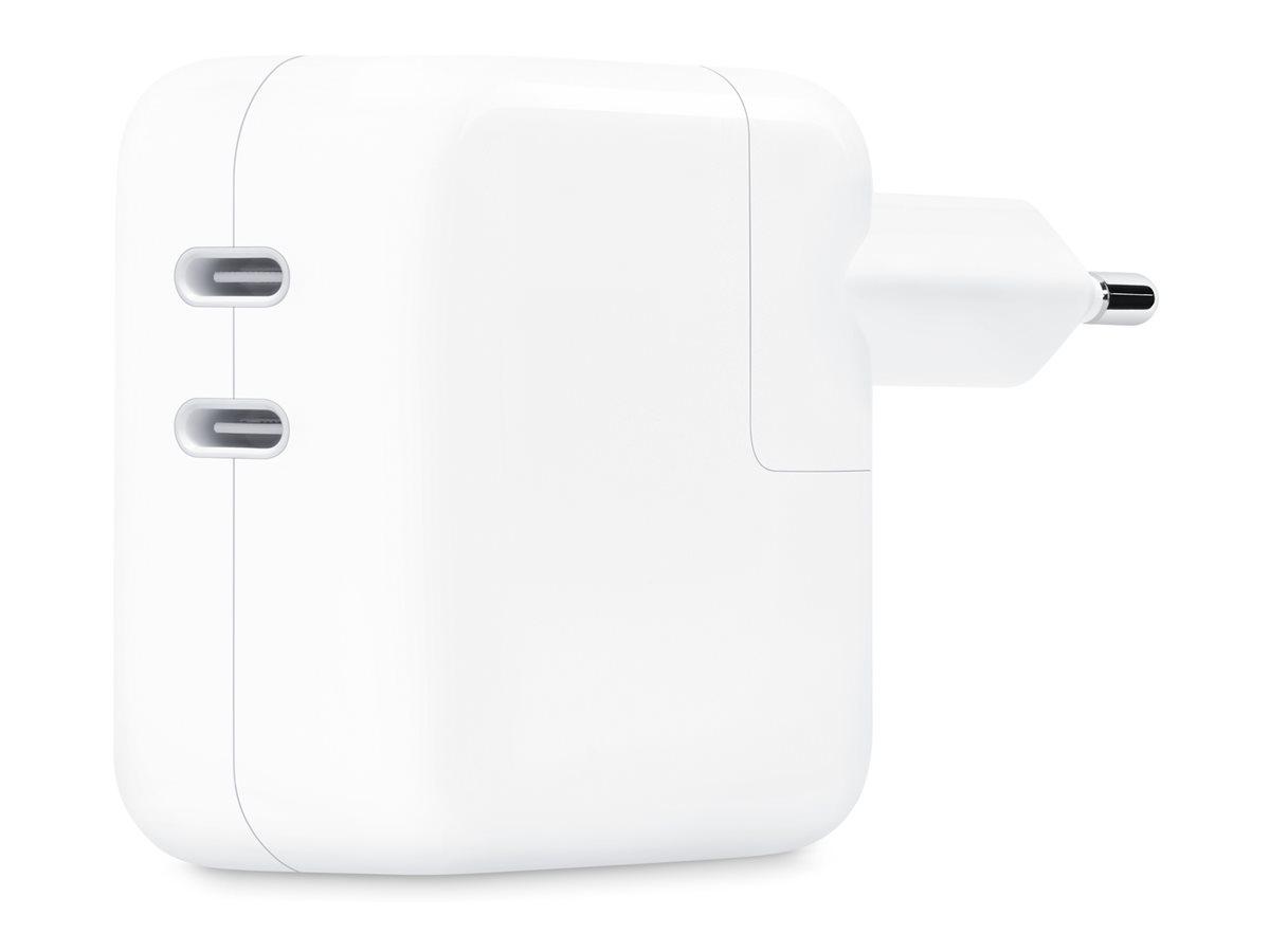 USB-C oplader 35 W - Apple dual strømadapter