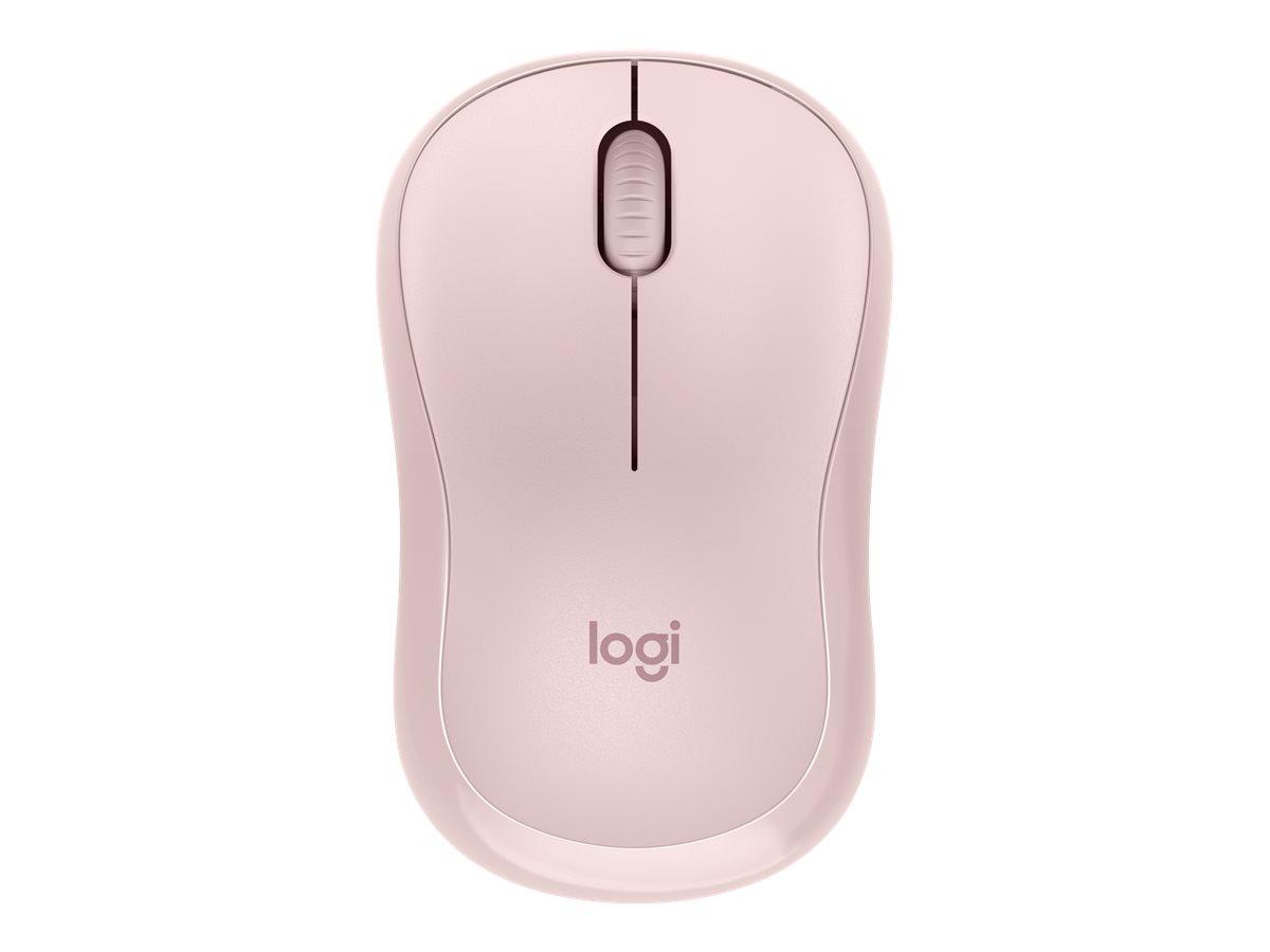 Logitech M240 Silent Bluetooth Mouse Rose - Mus - Optisk - 3 knapper - Pink
