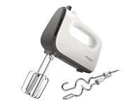 Håndmixer Philips Viva Collection HR3740 med turbofunktion - hvid/kashmeregrå