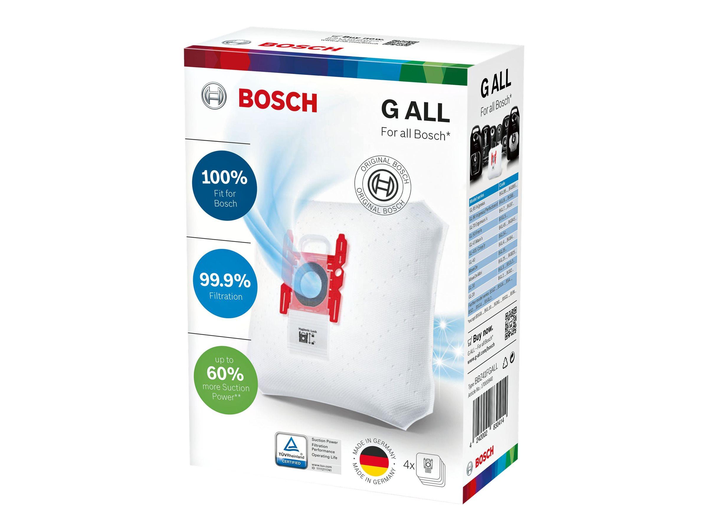 Støvsugerposer Bosch BBZ41FGALL G ALL - 4 stk.