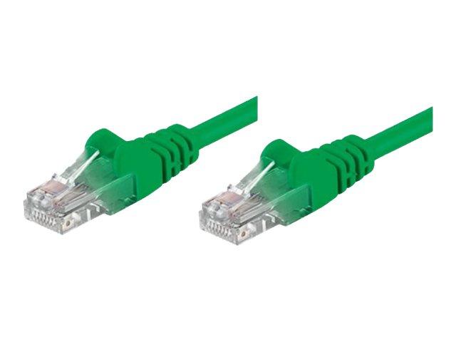 Goobay Netværkskabel CAT 5e, U/UTP, grøn, 20 m kobberbeklædt aluminiumleder (CCA)