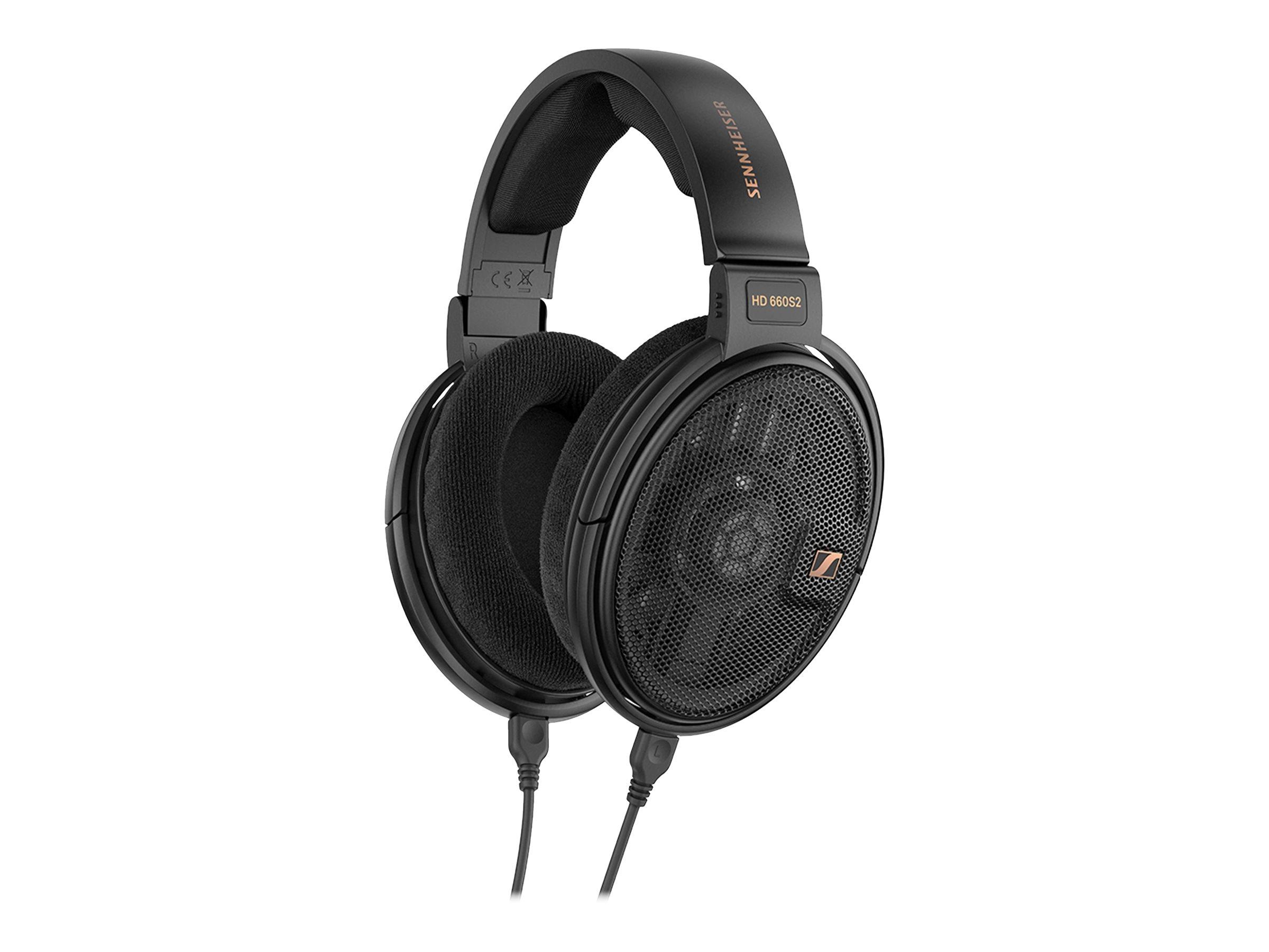 Hovedtelefoner Sennheiser HD 660S2 - fuld størrelse, kablet, sort